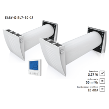 Рекуператор Vents TwinFresh Easy-D RL7-50-17